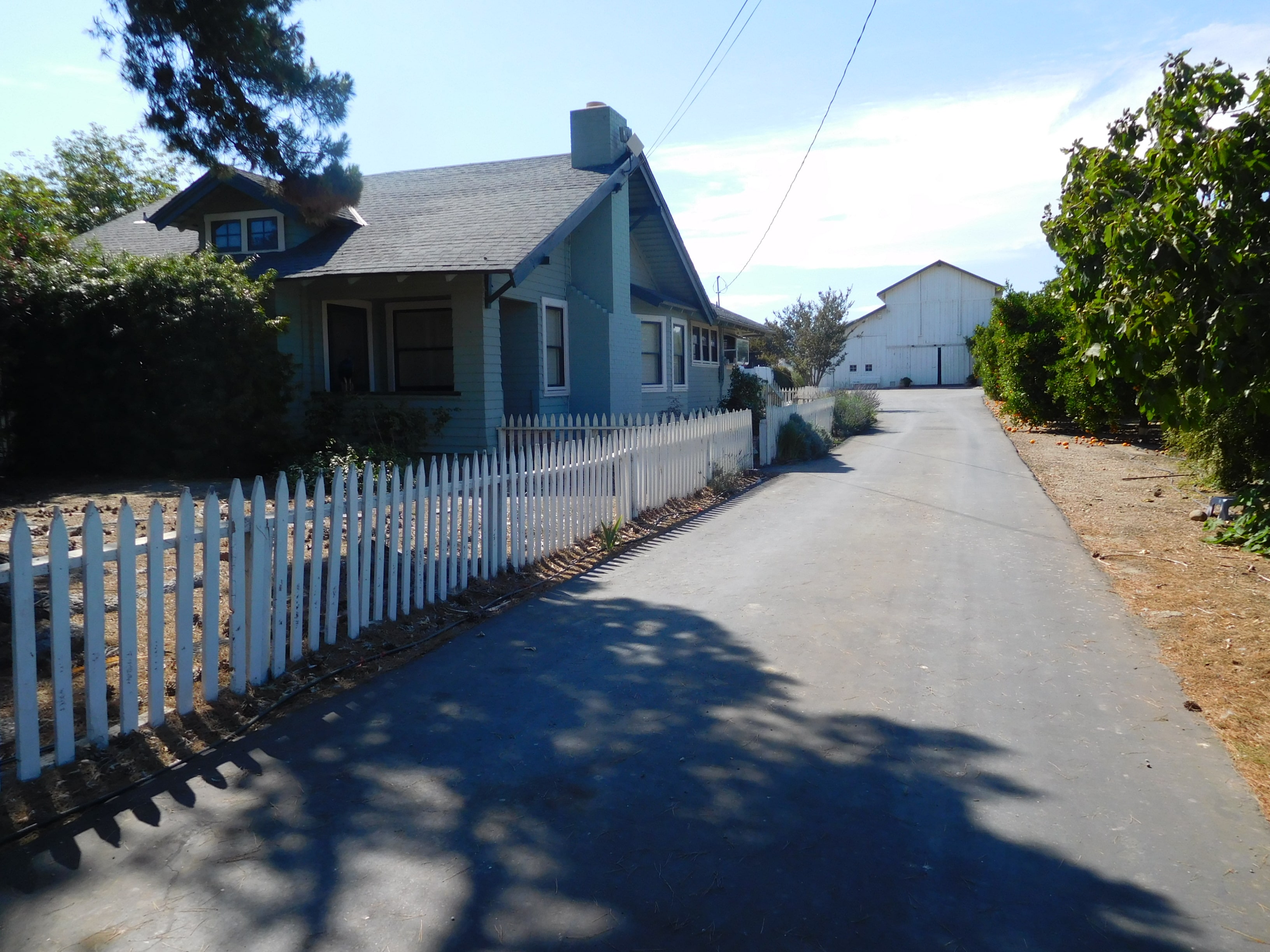 Fig Tree Ranch Farm with '20's house and barn Susan Caughey - Hero Image