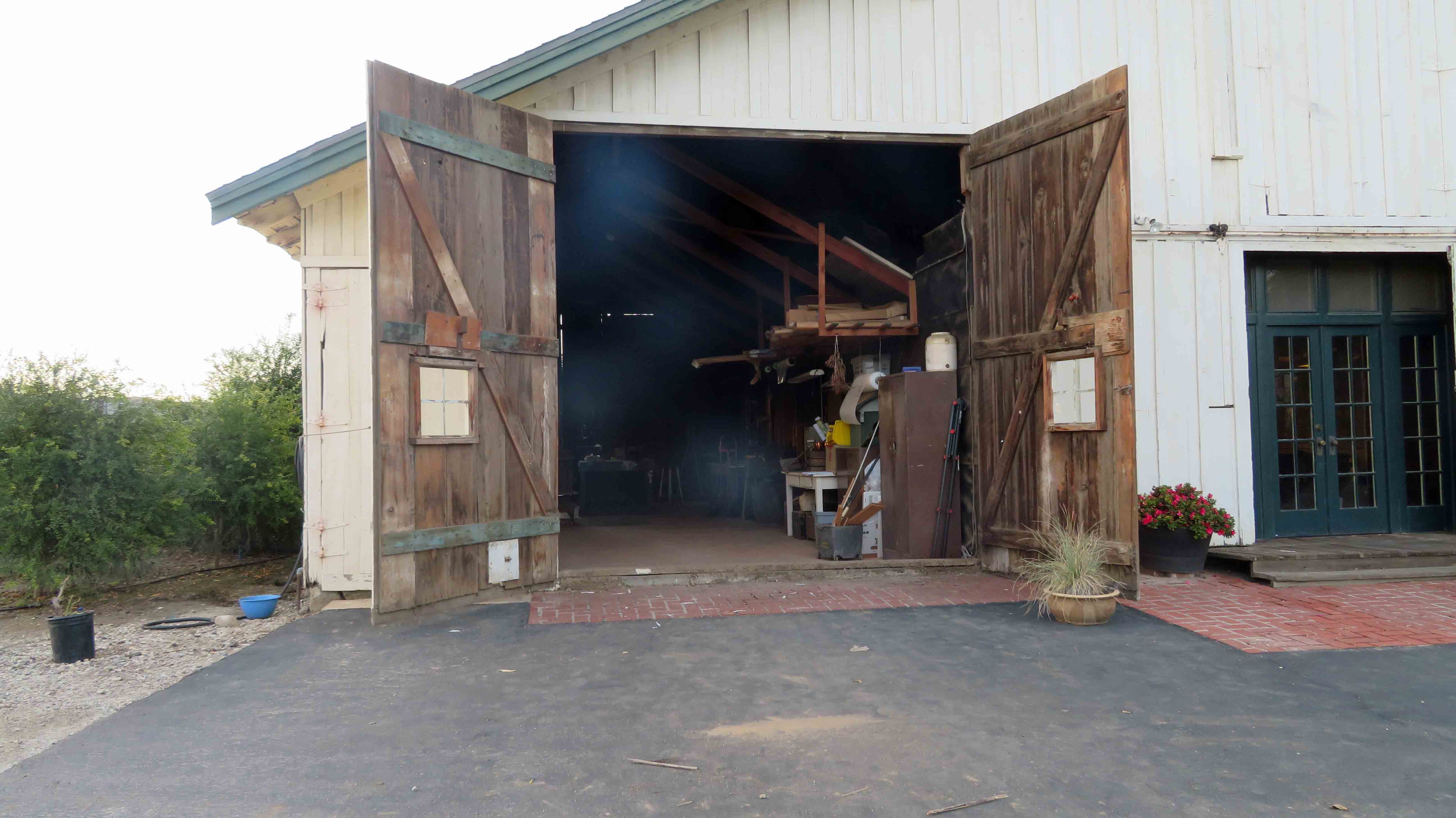 Fig Tree Ranch Farm with '20's house and barn Susan Caughey - Gallery Image