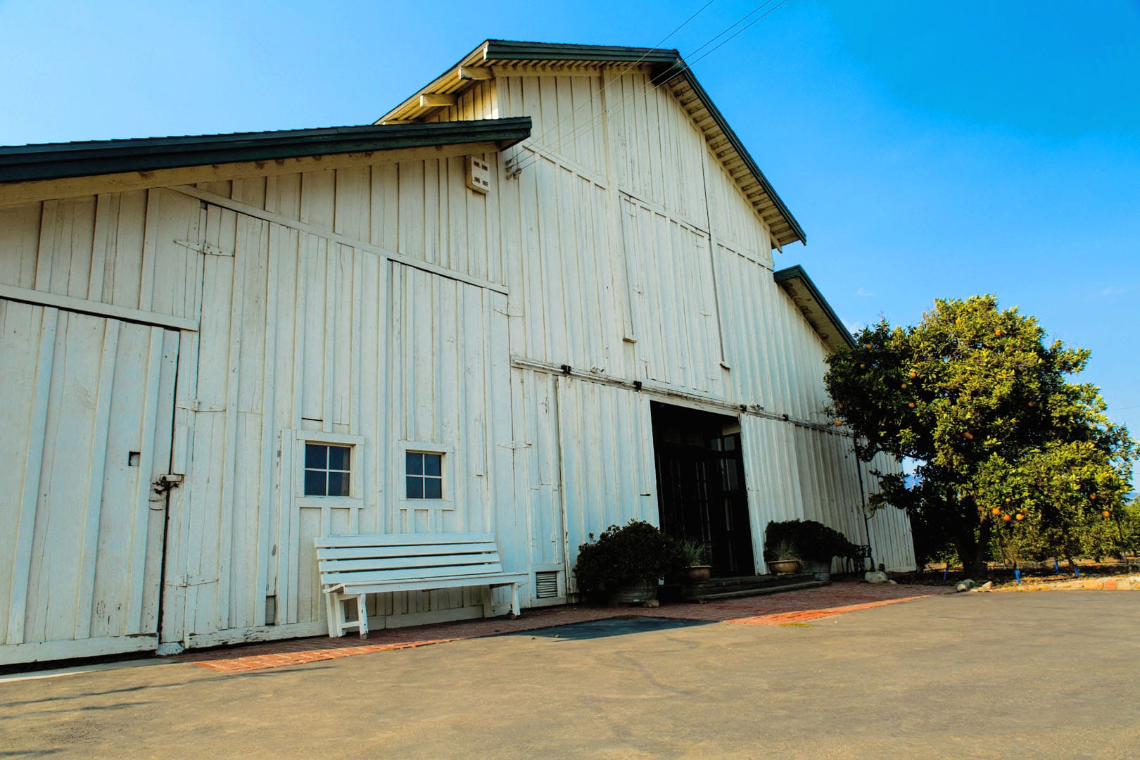 Fig Tree Ranch Farm with '20's house and barn Susan Caughey - Gallery Image