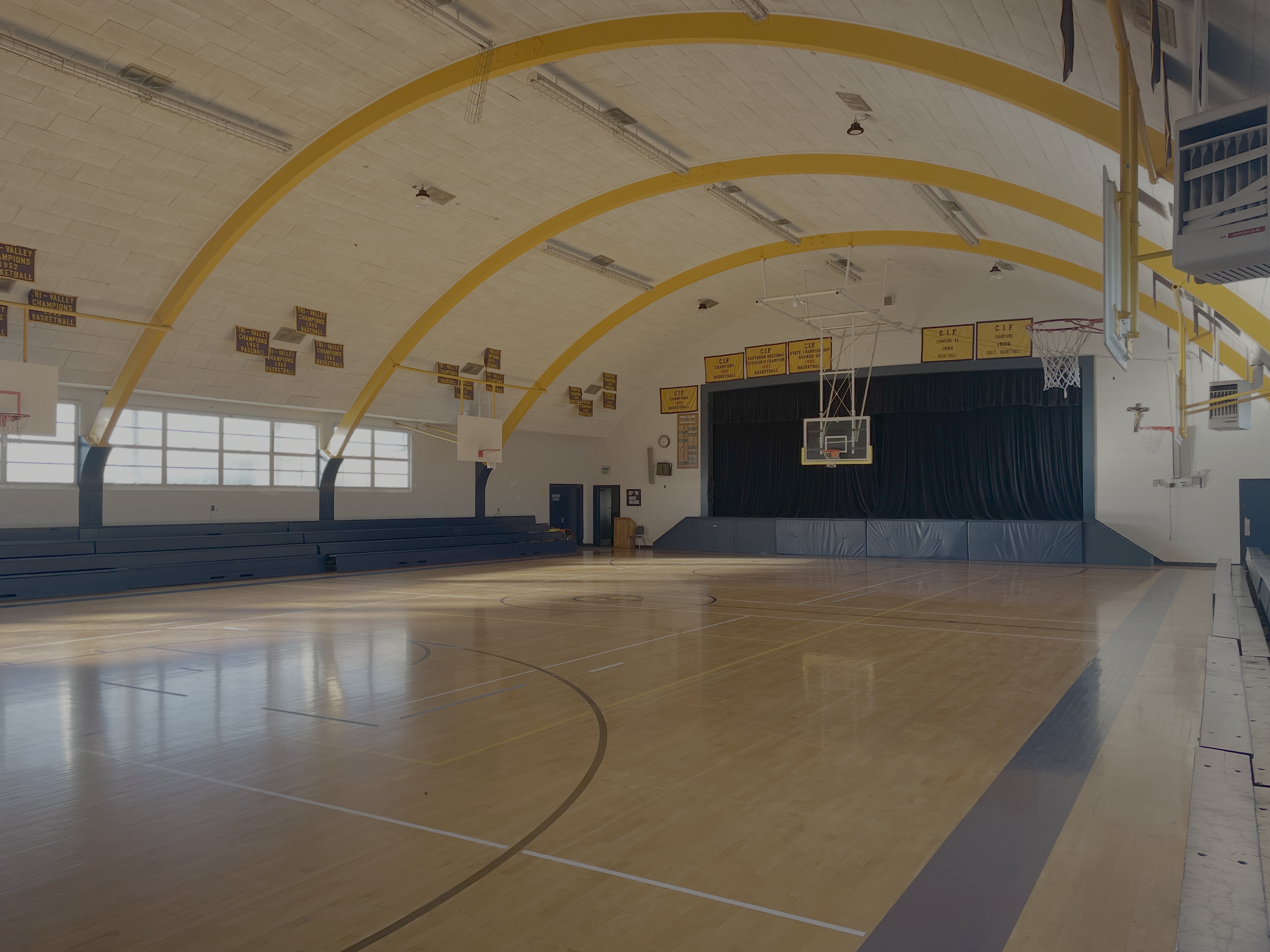 Santa Clara High School Mid-Century Gym (1950's) - Hero Image