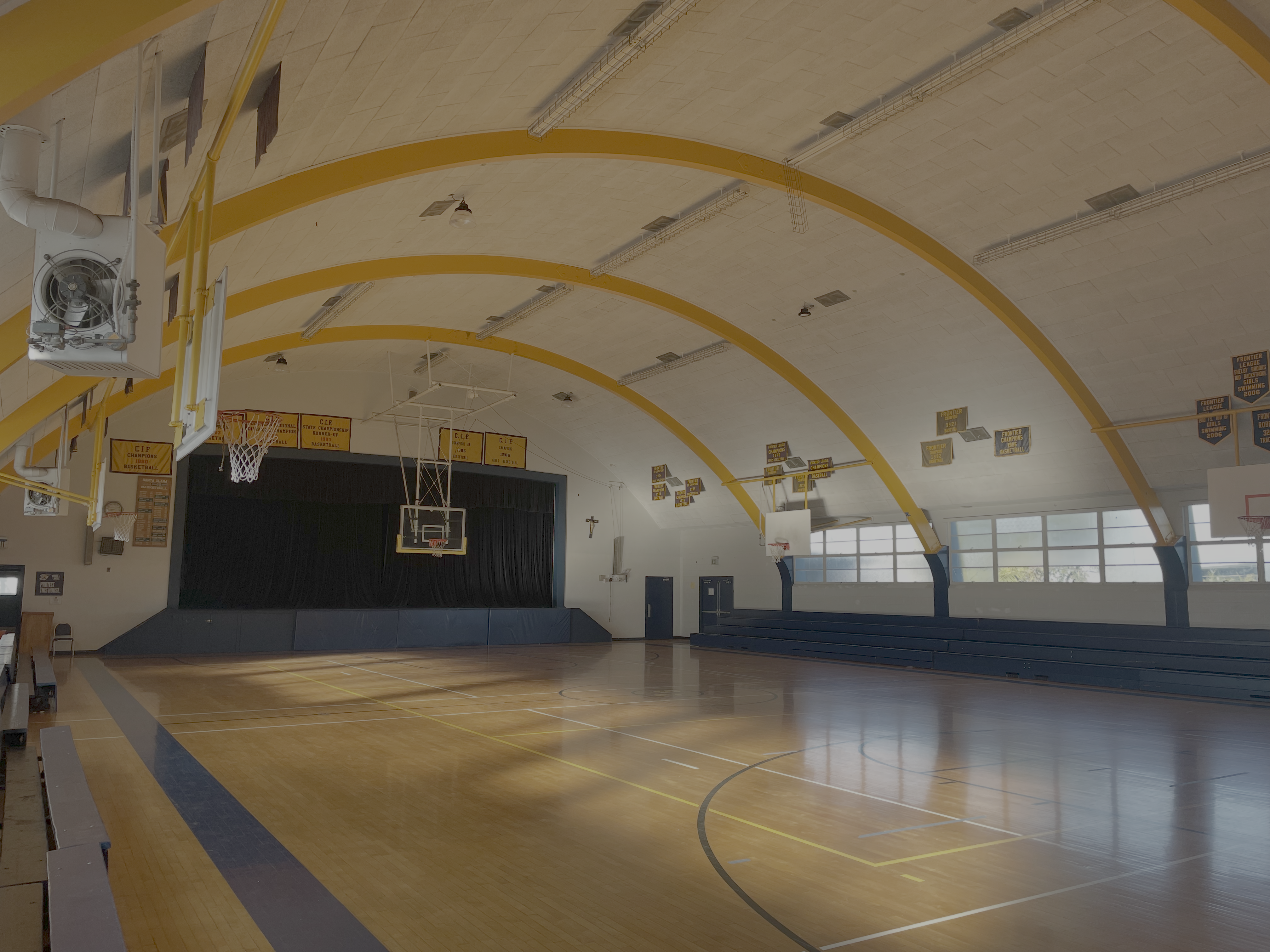 Santa Clara High School Mid-Century Gym (1950's) - Gallery Image
